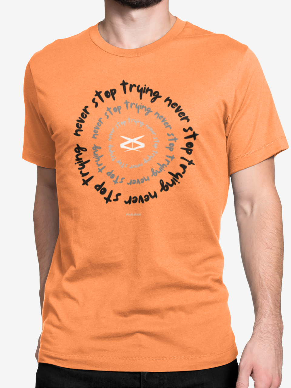 Regular Fit - Never Stop Trying - VAALIBAN